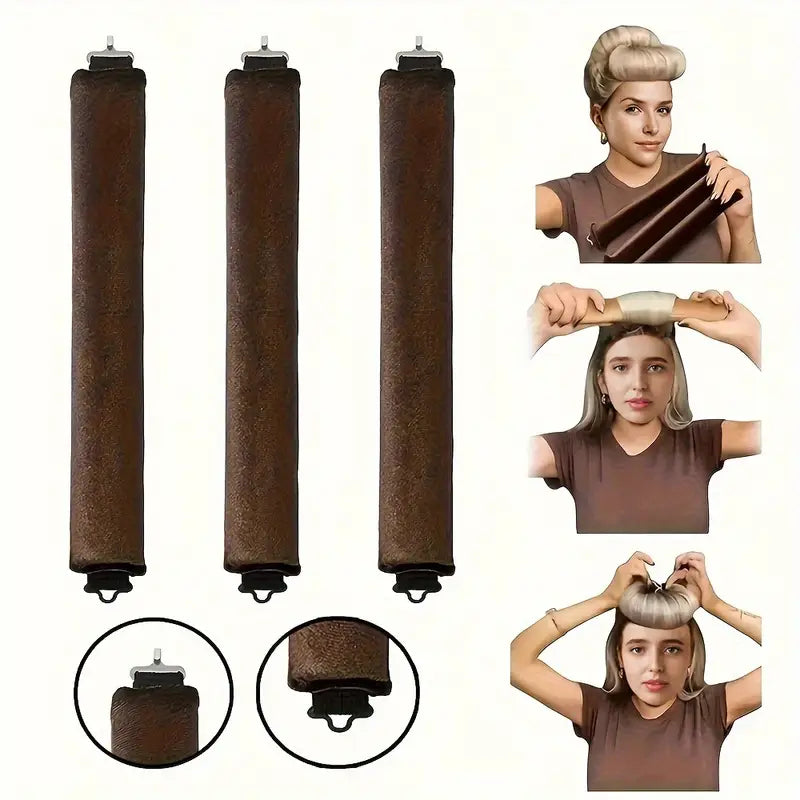 Heatless Hair Curling